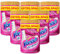 Vanish Oxi Action Pulver Pink – 6 x 1,65 kg – Fleckenentferner und Wäsche-Booster Pulver ohne Chlor – Für bunte Wäsche