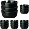 APS 576 Lot de 15 cendriers en mélamine noire Ø 8 x 3 cm