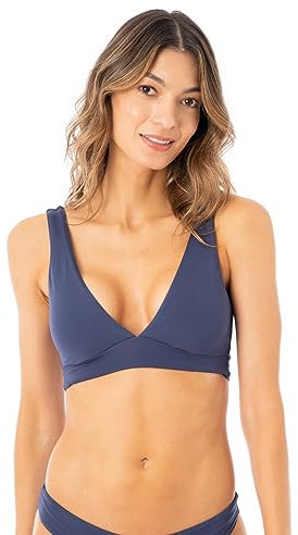 Maaji Damen French Navy Allure 4-Wege-Wear-Dreieck Bikini, Blau, S