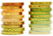 YUBX dünn Folie Gold Washi Tape Set Masking Tape Klebeband Bunt für Kinder, Scrapbooking zubehör, Bullet Journals, Bastel Planer, Handwerk und DIY (Grün im Sommer)