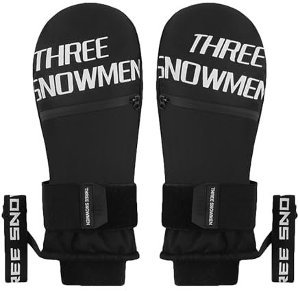 Aznever Skihandschuhe,Winterhandschuhe | Winddichter Fäustling für kaltes Wetter, wasserdichte, warme Touchscreen-Handschuhe für die Jagd, Wandern, Snowboarden, Skifahren, Radfahren