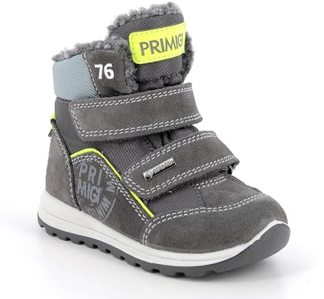 Primigi Baby TIGUAN GTX, Stivali da Neve, Grigio Scuro-Grigio, 29 EU