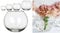NaDeco Kugelglas im Durchmesser 6, 8, 10 und 12cm wählbar | Kugelvase klein bis groß | Glaskugelvase | Kerzenglas | Glasgefäß rund | Windlicht Glas | Teelichtglas | Dekoglas, Größe:Ø12cm h.10cm