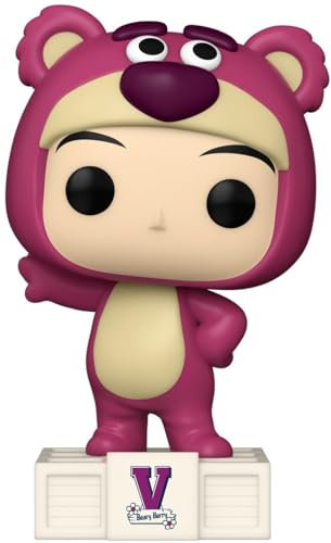 Funko Pop! Rocks Toy Story x BTS Tiny Tan – V as Lotso – Figurine en Vinyle à Collectionner – Idée Cadeau – Produit Officiel – Jouets pour Enfants et Adultes – Fans de Musique