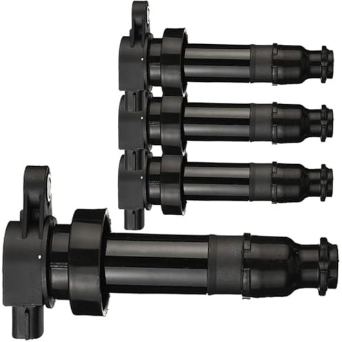 Kacepar Zündspule, 4 Stück, Zündspulen-Set, kompatibel mit Hyundai I20 I30, kompatibel mit Kia Cee'D Cerato, 27301-2B000