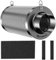 Hon&Guan Filtro ai carboni attivi, 100 mm, con leggero carbone, lunghezza 200 mm, spessore 38 mm, per il controllo degli odori, depuratore d'aria per ventilatori tubi, tende da coltivazione