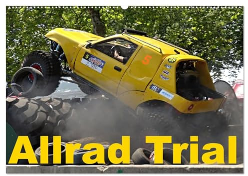 Allrad Trial (Wandkalender 2026 DIN A2 quer), CALVENDO Monatskalender: Ein harter Motorsport ist 4x4 Trial. Geschicklichkeit mit der technik ist gefragt (CALVENDO Mobilitaet)