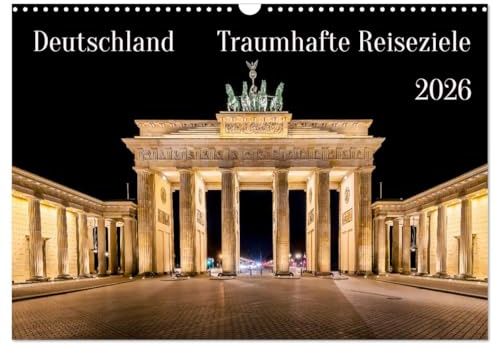 Deutschland - Traumhafte Reiseziele (Wandkalender 2026 DIN A3 quer), CALVENDO Monatskalender: Viele wunderschöne Reiseziele von Deutschland perfekt fotografiert. (CALVENDO Orte)