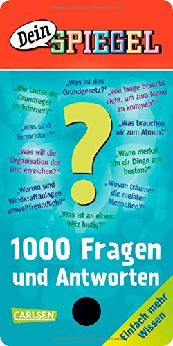 Dein SPIEGEL - 1000 Fragen und Antworten: Quizfächer - Einfach mehr Wissen