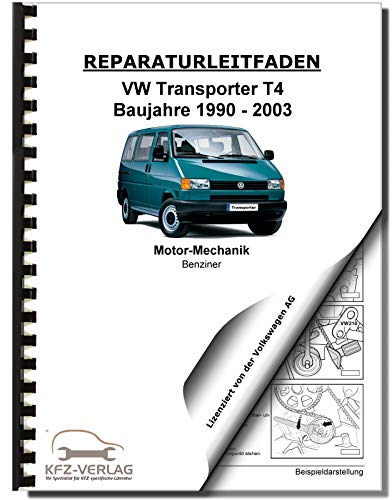 VW Transporter T4 (90-03) 5-Zyl. 2,5l Benzinmotor 110-115 PS Mechanik Reparaturanleitung