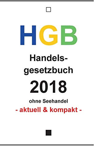 HGB: Handelsgesetzbuch 2018