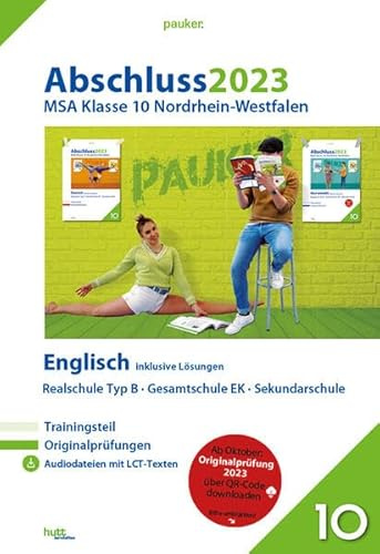 Abschluss 2023 - Realschule NRW: Zur Prüfungsvorbereitung 2024 - Musterprüfungen inkl. Lösungen und Audiodateien für das Fach Englisch