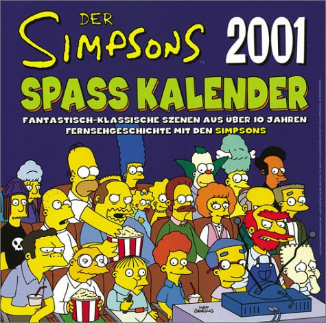 Kalender, Der Simpsons Spass Kalender, Broschürenkalender