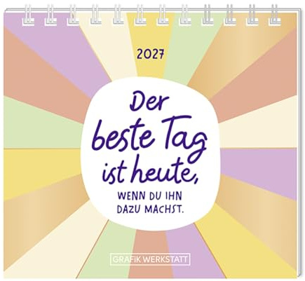 Mini-Kalender 2027 Der beste Tag: Mini-Kalender