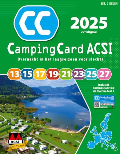 CampingCard ACSI 2025 (set): Set 2 delen (ACSI Campinggids)