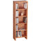 KADIMA Design CD Regal Massivholz Sheesham Standregal 90cm hoch Aufbewahrung 5 Fächer