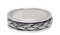 Windalf Wikinger Drehring ACAIR h: 0.5 cm Wikinger Zopfmuster Handarbeit Hochwertiges Silber (Silber, 60 (19.1))