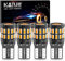 KATUR 194 T10 W5W 168 LED Light Bulb Super Bright Amber Yellow 30-SMD 3014 Chips 12-24V CANBUS Error Free LED Bulbs Replacement for Car Dome Map Door Courtesy License Plate Light (Upgraded Version)