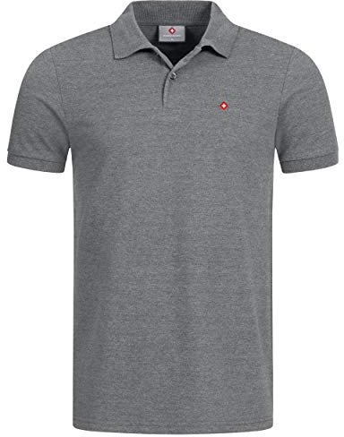 Höhenhorn 33Q4 Waliss Herren Poloshirt Dunkelgrau Gr. L