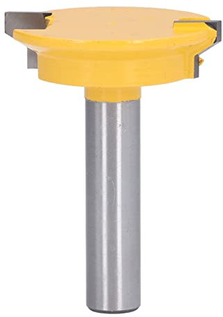 Drawer Front Joint Router Bits, High Toughness Impact Resistance Drawers Lock Bit Carbon Steel+Alloy for Plywood