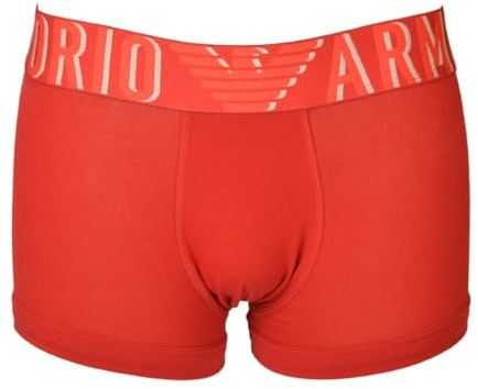 Emporio Armani Herren-Boxershorts mit sichtbarem Gummilogo, Unterwäsche aus Stretch-Baumwolle, Artikel EM000231 AF10772, U5076 Scooter, XL