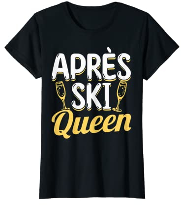Skihaserl Après Ski Queen Apres Ski T-Shirt