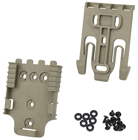 Taktisches QLS Pistolenholster Adapter Basis Qucik Release Buckle Kit, Quick Pull Holster Adapter Basis Zubehör