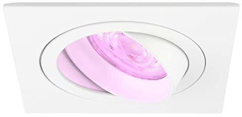 Ledvion - 1X LED Einbauspots Sevilla, Dimmbare, 3W, 6500K, Ø92 mm, Edelstahl, 2 Jahre Garantie