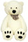 TEDBI Teddybär 240cm | Farbe Creme | Groß XXL Teddy Bear Gigant Plüschbär Stofftier Kuscheltier Plüschtier Größe XL Cremebär Teddi Bär