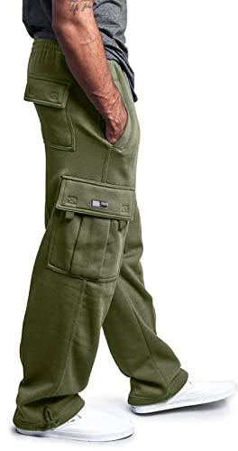 Unbekannt Satin Pyjama Damen Kurze Hose Herren-Seil lockernde Taille einfarbige Taschenhose lockere Sporthose Gummiband Hose Damen Herrenhose Kariert (Green-E, XXXL)
