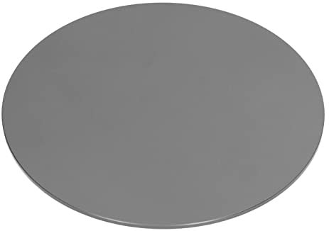 Base Pivotante pour Moniteur à Rotation à 360°, Support de Plateau Tournant pour écran D'ordinateur en Alliage D'aluminium Argenté, Base Pivotante Rotative pour Ordinateur Portable OS X AIO, Support R