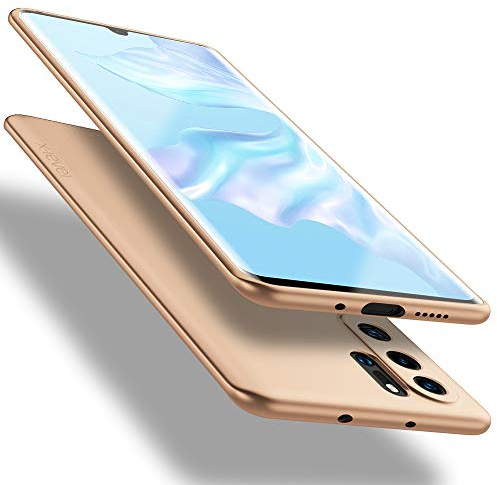X-level für Huawei P30 Pro Hülle, [Guardian Serie] Soft Flex TPU Case Ultradünn Handyhülle Silikon Bumper Cover Tasche Schutzhülle für Huawei P30 Pro New Edition - Gold