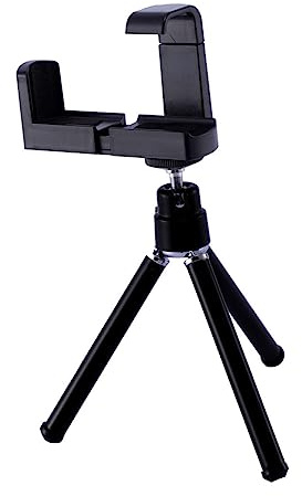 BESTonZON Neck Phone Holder for Filming Tripod Phone Holder Tripod Stand Mobile Broadcast Rack