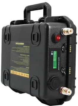 WILLQ 14,8V wiederaufladbare Lithium batterien 30Ah 40Ah 50Ah elektrische Winden Batterie für Seefischereifahrzeuge und für elektrische Angelrollen-Li-Ionen-Batterie,14.8v50ah b