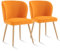 Sepnine Esszimmerstühle 2er Set, Stühle Esszimmer, Samt Küchenstuhl, Polsterstuhl mit Metallbeinen, Komfortable Esszimmermöbel, Ergonomische Dining Chairs