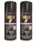 Inspired Essentials All Purpose Aerosol Spray Paint 400ml Quick Drying Spray, Fast Dry and Excellent Coverage for Metal, Wood, Plastic and More (Black Satin)