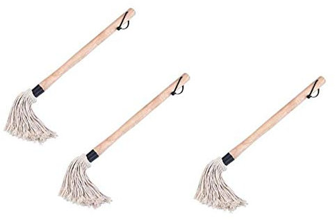 Fubdnefvo 3 StüCk Barbecue Sauce Pinsel BBQ Heften Mopp Grill Heften Pinsel für Barbecue, HäHnchen Schenkel, FlüGel, GemüSe, Usw.