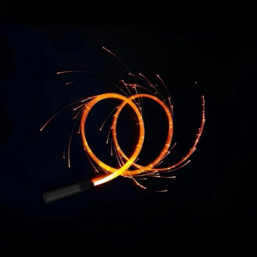 Luci per Frusta a LED, Frusta da Ballo Luminosa, Frusta a LED Ricaricabile, Frusta a Fibra Ottica, Frusta a LED da 6 Piedi, Frusta Girevole, Frusta Pixel per, Giocattolo a LED, Frusta da Festival