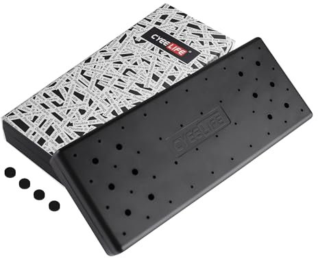 CyeeLife Dart Halter und Dart Case Doppelte Verwendung,dartständer für 52 Darts,Kann auch als Darttasche verwendet Werden,für Steeldarts und Softdarts Zubehör für Jede Art von Dartscheibe