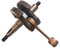 Vilebrequin BR420 compatible avec les souffleurs SR320 SR400 SR420 BR340 BR380 BR400, les coupe-bordures, les désherbeurs, les tarières et plus encore