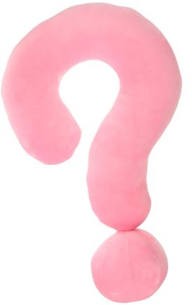 Cabilock Fragezeichen Kissen Dekoration Kissen Fürs Bett Stuhlkissen Stuhlpolster Kissen Fürs Bett Kissen Für Couch Kissen Fürs Bett Kinderkissen Zum Schlafen Rosa Plüsch