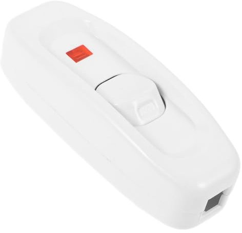 Angoily Interrupteur Lampe Chevet Vintage Avec Indicateur Bouton Simple Commande Pour Remplacement Lampe De Table