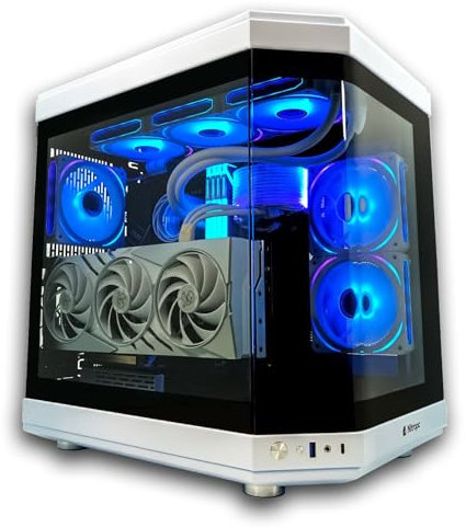 NitroPC - PC Gaming Boost Gold (AMD Ryzen 7 7800X3D 8/16 5.6GHz, RTX 5070 Ti 16GB, RAM 32GB RGB, M.2, Windows 11, WiFi) Ordenador de sobremesa, PC Gamer