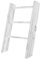 TINEASUR Small Towel Rail Towel Ladder Bathroom Accessory Shelf for Boho Home Decor Miniature Ladder Dec