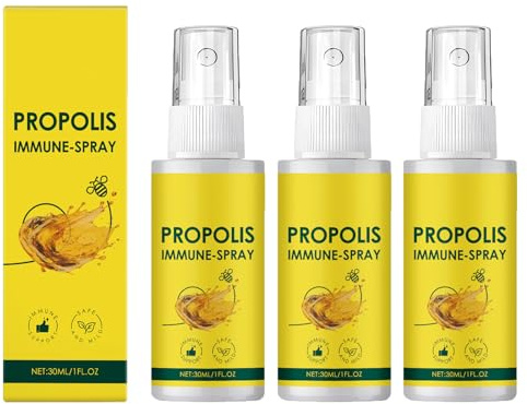 Propolis Spray mit Propolis und Vitamin D, Mund- und Rachenspray, 30ml (3)