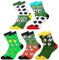 Jeasona Football Socks 39-42 Fussball Geschenke Männer Fußball Socken Fußballsocken Herren Football Fans Fußball Geschenke für Männer Soccer Sachen Wichtelgeschenk Geschenk für Fußballer Fußballfans