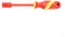 HpLive Clé à douille isolée VDE 4-14 mm - Outil de sécurité haute tension 1000 V pour électriciens - Clé à douille isolée intégrée (14 mm)