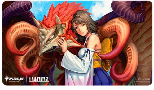 Ultra PRO - Final Fantasy x Universes Beyond Yuna, Hope of Spira Playmat for Magic: The Gathering | Card Game Playmat, Final Fantasy Collectibles, Desk Mat Mousepad