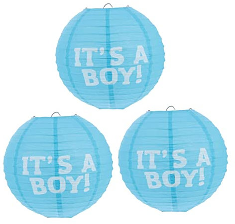 Homoyoyo 3Piezas Revelación De Género Decoraciones Para Fiesta De Shower Para Celebraciones y Sesiones Fotográficas