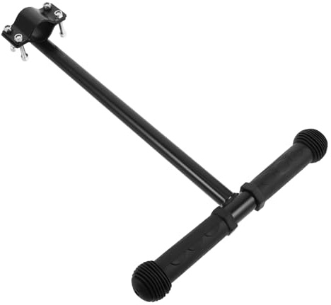 Kinderwagen Griffverlängerung mit 3cm Durchmesser für Eltern | Schwarz, Kunststoff und Edelstahl, Passend für Spaziergänge und Ausflüge, Leicht Montierbar
